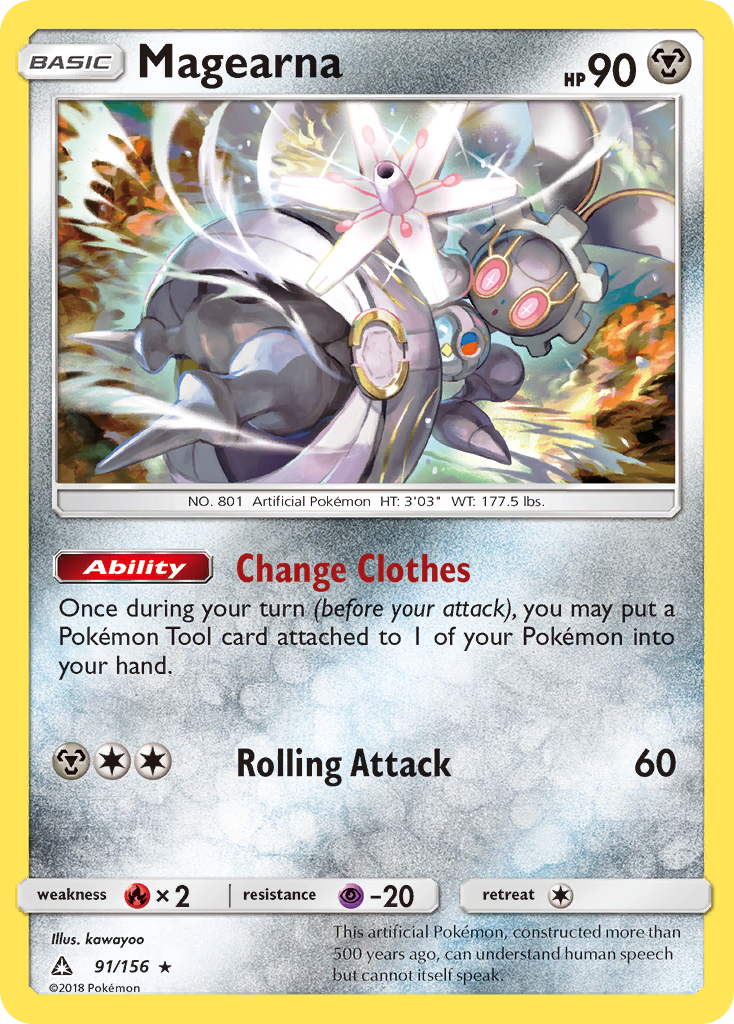 Magearna (91/156) [Sol y Luna: Ultra Prisma] 