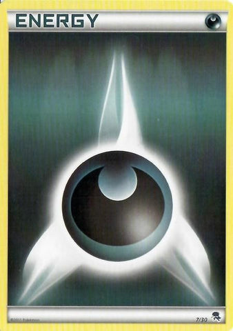 Energía de la oscuridad (7/30) [Blanco y negro: Kit de entrenador - Zoroark] 