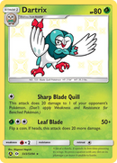 Dartrix (SV3/SV94) [Sol y Luna: Destinos Ocultos - Bóveda Brillante] 