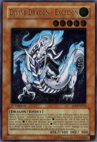 Dragón Divino - Excelion (UTR) [SOI-EN033] Último Raro 