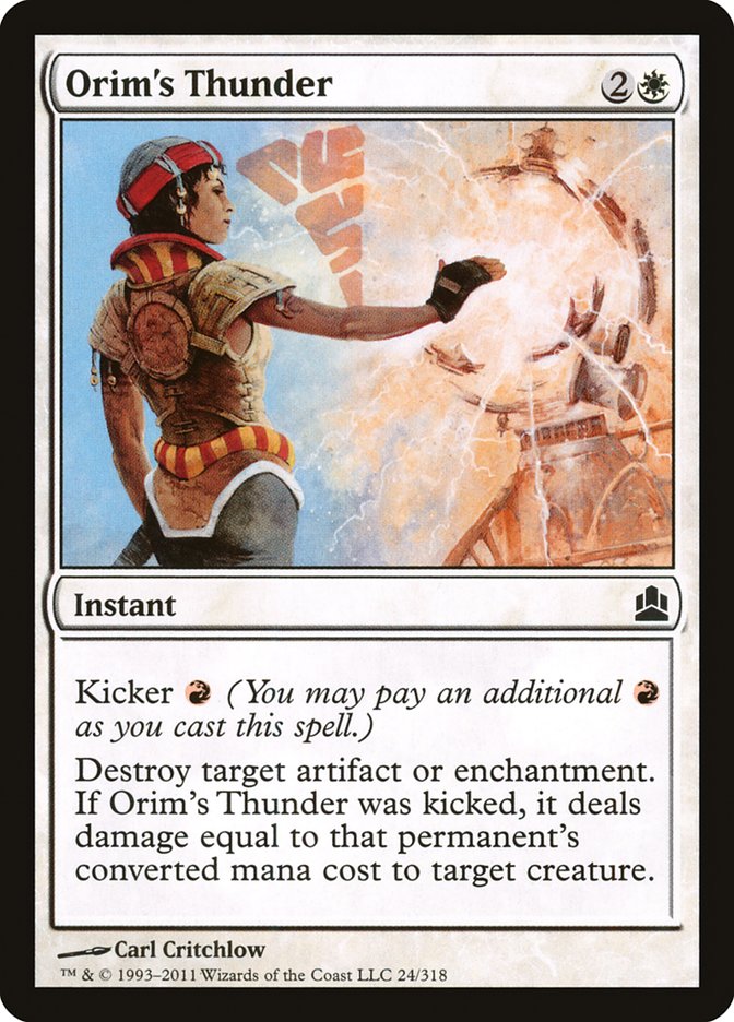 El trueno de Orim [Comandante 2011] 