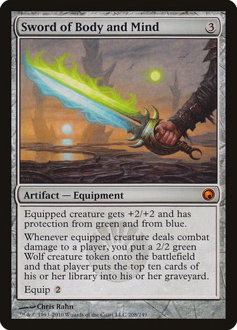 Espada de cuerpo y mente [Cicatrices de Mirrodin] 