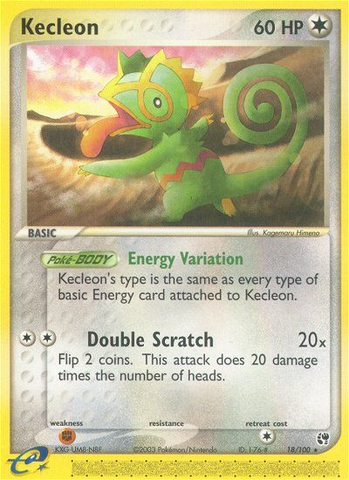 Kecleon (18/100) [EX: Tormenta de arena] 