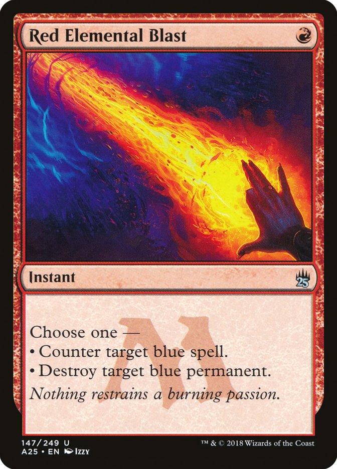 Explosión elemental roja [Maestros 25] 