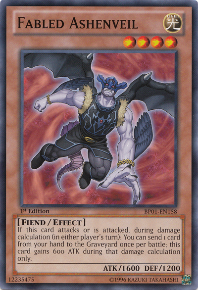 Velo de Ceniza Legendario [BP01-EN158] Común 
