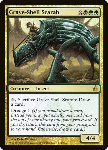 Escarabajo de concha de tumba [Ravnica: Ciudad de los gremios] 