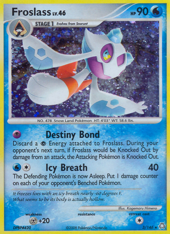 Froslass (3/146) [Diamante y Perla: Leyendas despiertas] 