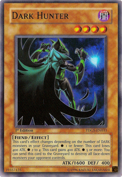 Cazador Oscuro [TDGS-EN033] Ultra Raro 
