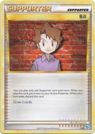 Bill (30/5) [HeartGold y SoulSilver: Kit de entrenador - Gyarados] 