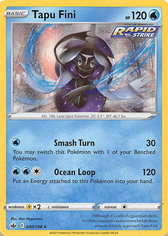 Tapu Fini (040/198) [Espada y escudo: Reino escalofriante] 