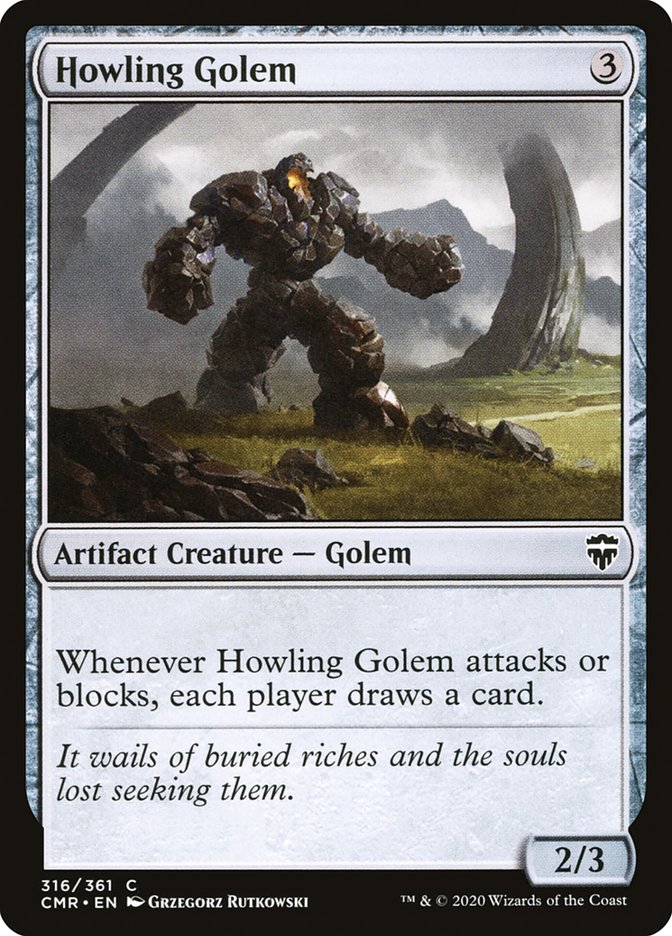 Golem aullador [Comandante Legends] 