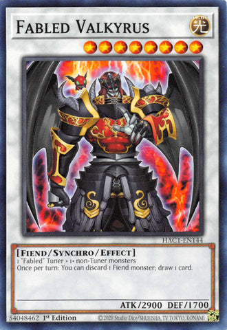 Valkyrus legendario [HAC1-EN144] Común 