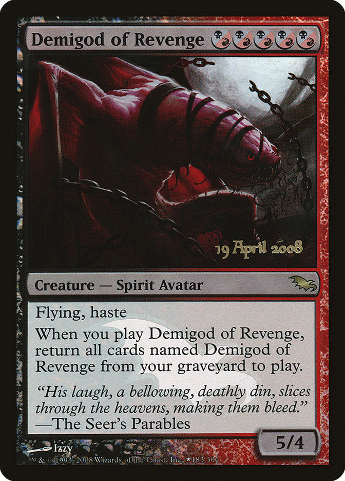 Semidiós de la venganza [Promociones de Shadowmoor] 