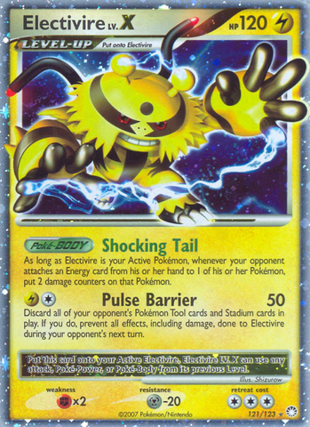 Electivire LV.X (121/123) [Diamante y Perla: Tesoros Misteriosos] 