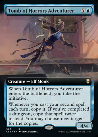 Aventurero de la Tumba de los Horrores (Arte extendido) [Commander Legends: Battle for Baldur's Gate] 