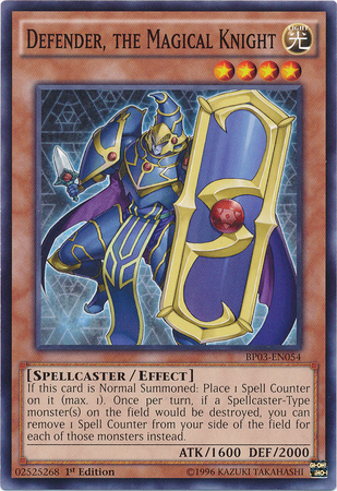 Defensor, El Caballero Mágico [BP03-EN054] Común 