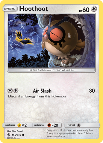 Hoothoot (165/236) [Sol y Luna: Mentes Unificadas] 