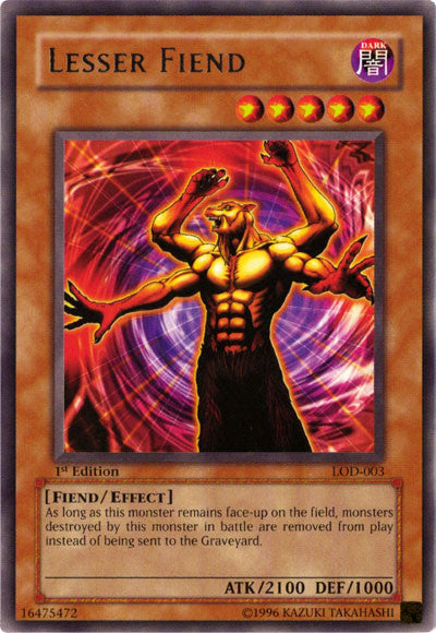 Demonio menor [LOD-003] Raro 