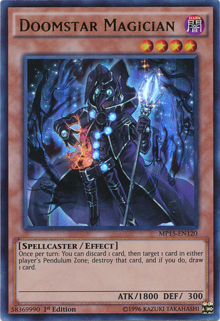 Mago Doomstar [MP15-EN120] Ultra raro 