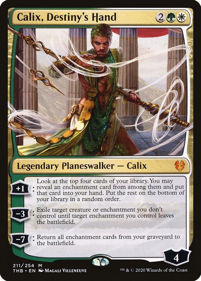 Calix, la mano del destino [Theros más allá de la muerte] 