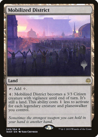 Distrito Movilizado (Paquete promocional) [Promociones de War of the Spark] 