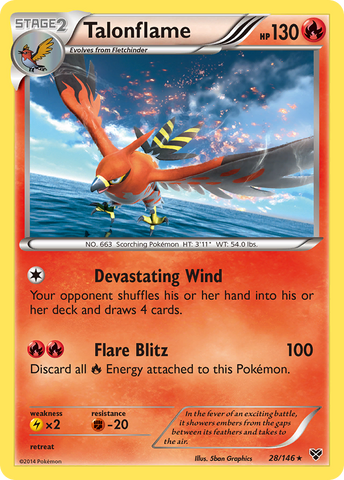 Talonflame (28/146) [XY: Conjunto básico] 
