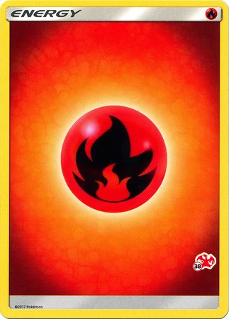 Energía de fuego (Sello Charizard n.° 38) [Battle Academy 2020] 