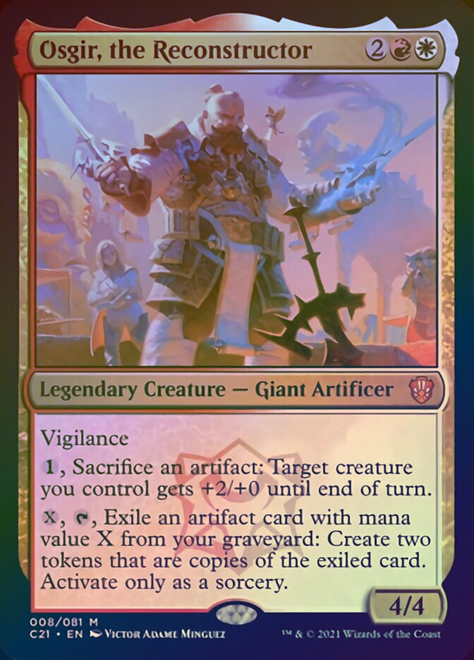 Osgir, el Reconstructor (Display Commander) [Commander 2021] 