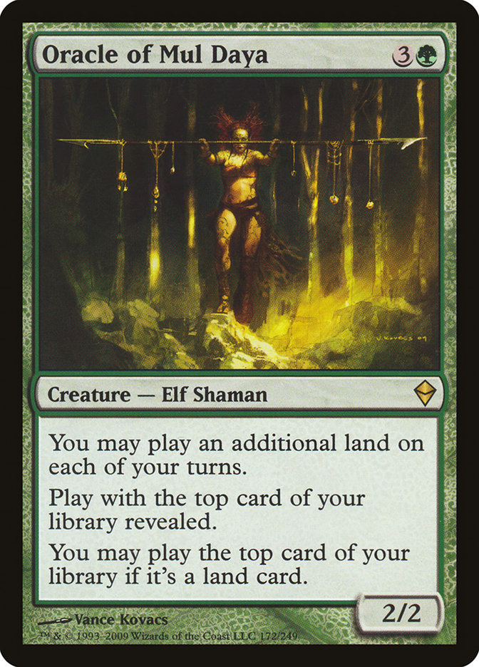 Oráculo de Mul Daya [Zendikar] 