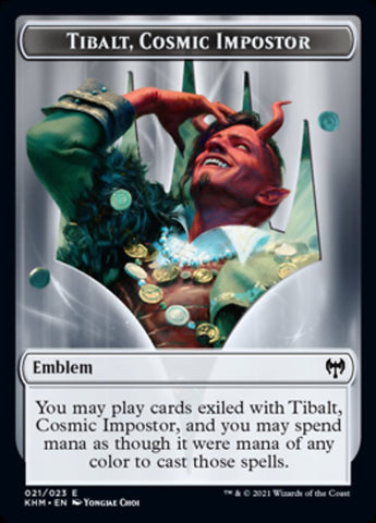 Tibalt, emblema del impostor cósmico [fichas Kaldheim] 