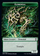 Ficha elemental [Fichas de comandante de Kaldheim] 