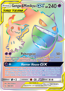 Gengar y Mimikyu GX (186/181) [Sol y Luna: forman equipo] 