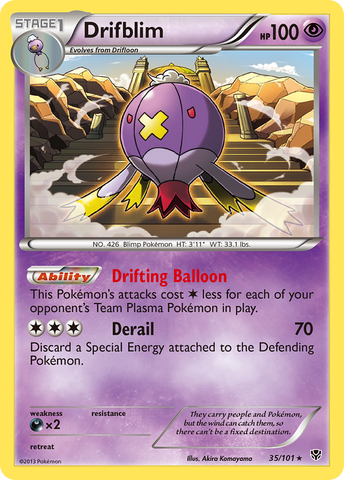 Drifblim (35/101) [Blanco y negro: Explosión de plasma] 