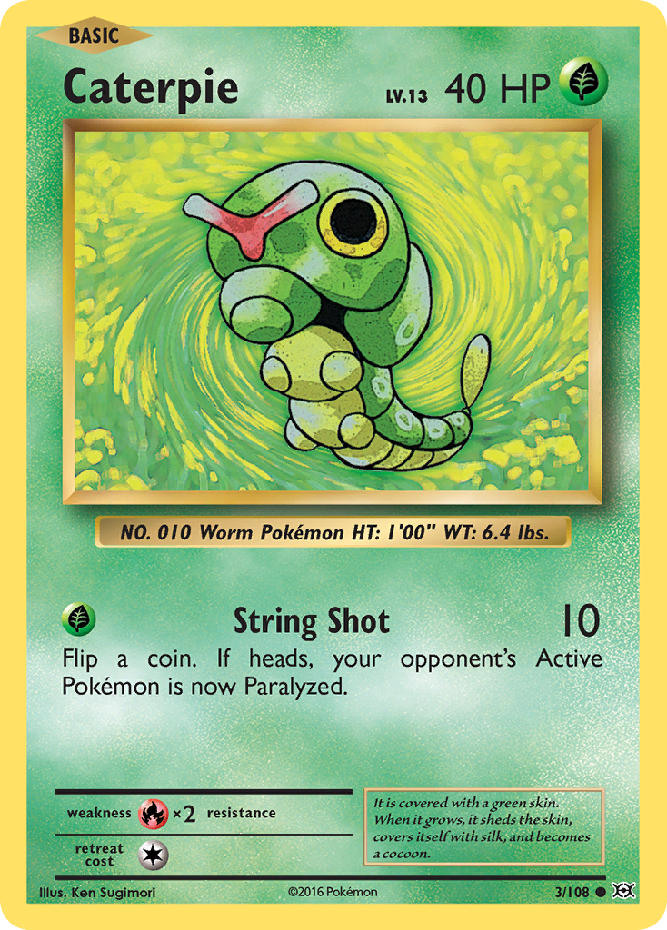 Caterpie (3/108) [XY: Evoluciones] 