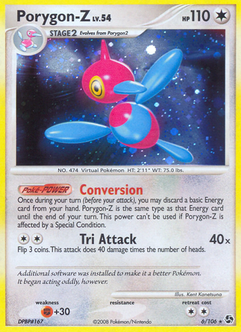 Porygon-Z (6/106) [Diamante y Perla: Grandes encuentros] 