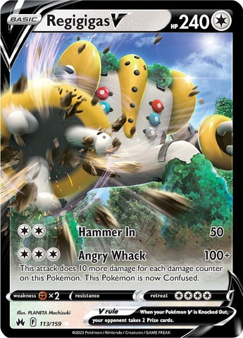 Regigigas V (113/159) [Espada y escudo: Crown Zenith] 