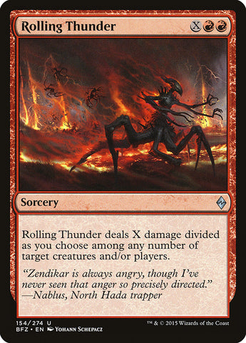 Trueno rodante [Batalla por Zendikar] 