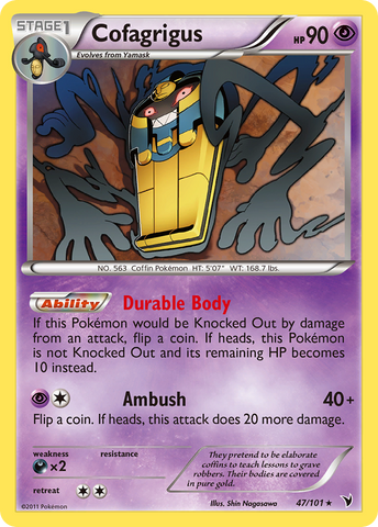Cofagrigus (47/101) [Blanco y negro: Victorias nobles] 