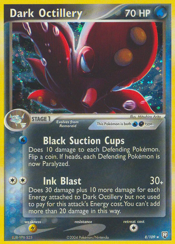 Dark Octillery (8/109) [EX: El regreso del Team Rocket] 