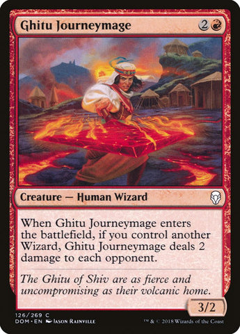 Mago viajero de Ghitu [Dominaria] 