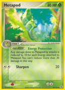 Metapod (39/112) [EX: Rojo fuego y verde hoja] 
