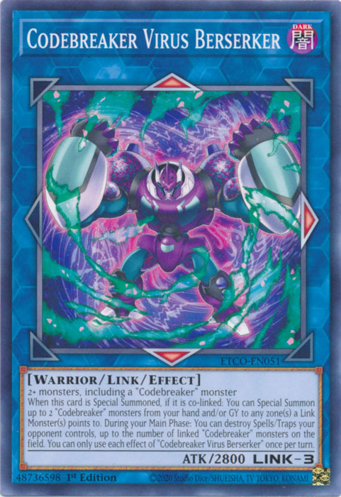 Virus Codebreaker Berserker [ETCO-EN051] Común 
