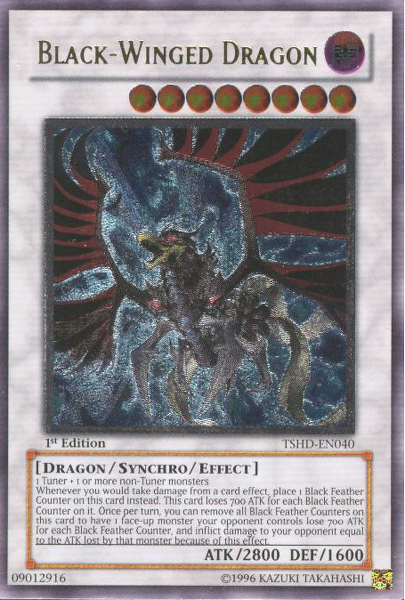 Dragón de Alas Negras [TSHD-EN040] Último Raro 