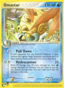 Omastar (19/100) [EX: Tormenta de arena] 