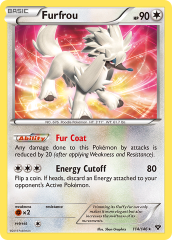 Furfrou (114/146) [XY: Conjunto básico] 