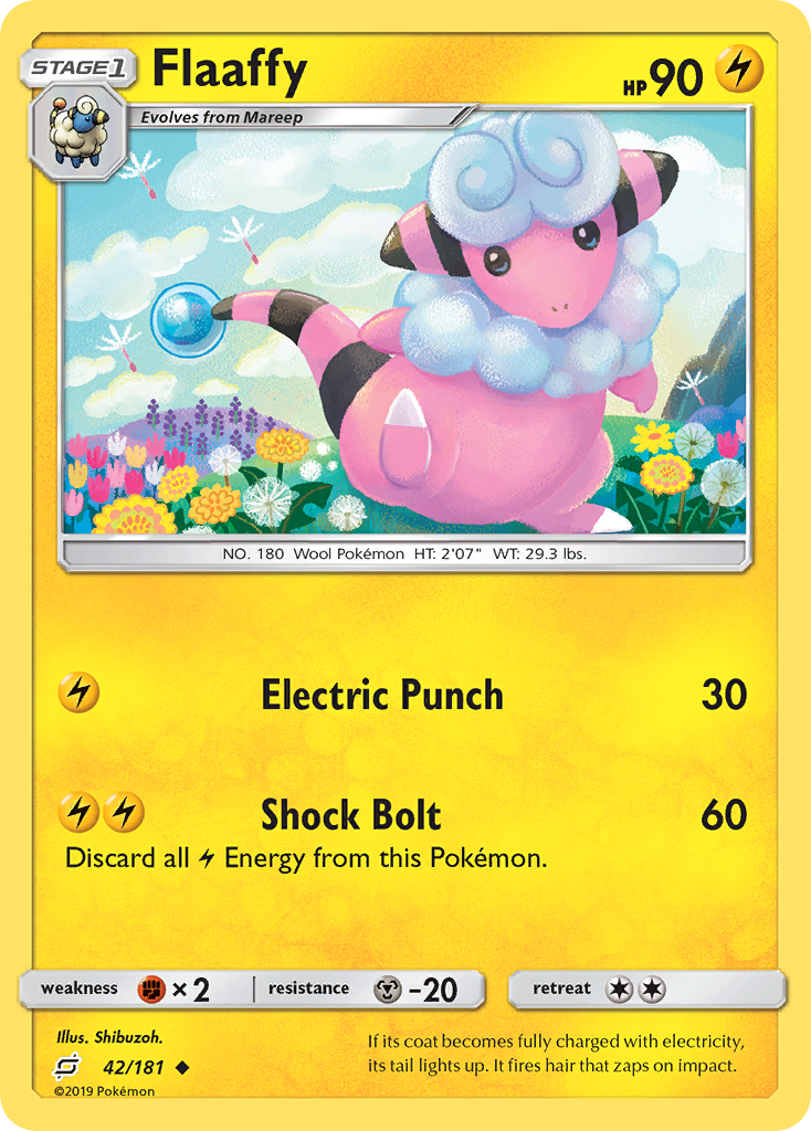 Flaaffy (42/181) [Sol y Luna: forman equipo] 