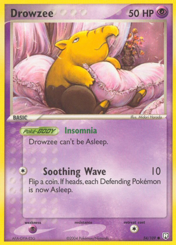 Drowzee (54/109) [EX: El regreso del Equipo Rocket] 