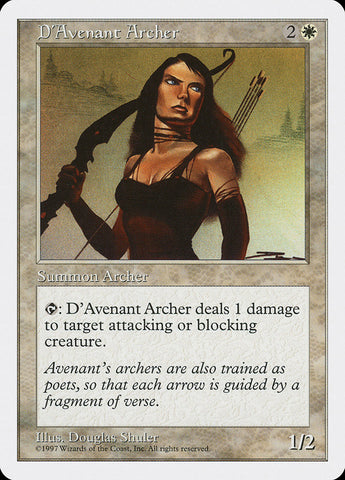 D'Avenant Archer [Quinta edición] 