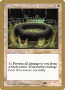 Círculo de protección: Negro (Janosch Kuhn) (SB) [World Championship Decks 1997] 