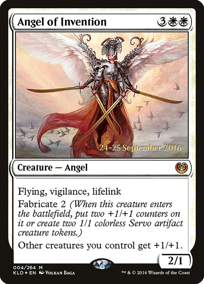 Ángel de la invención [Promociones de presentación de Kaladesh] 